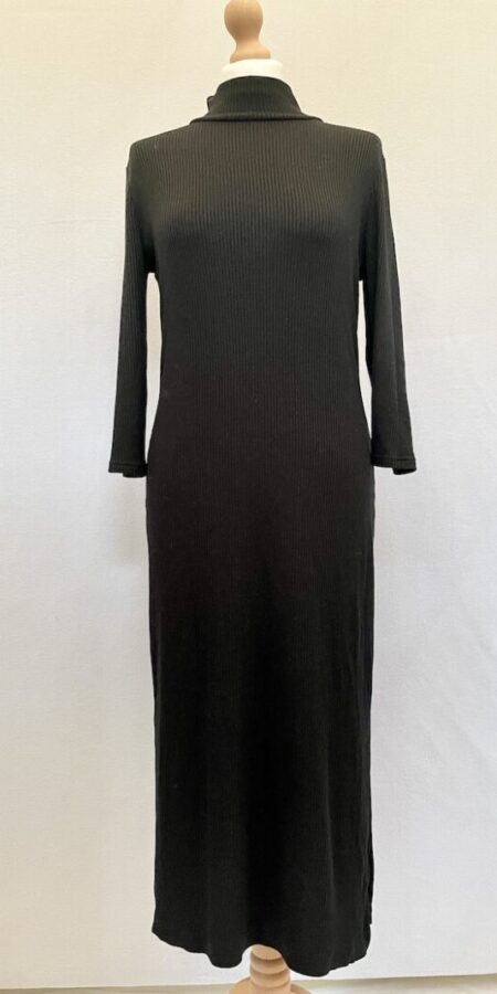 Banana Republic long black jumper dress