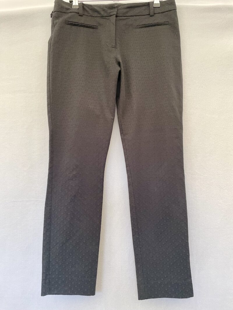 Monsoon black patterned trousers