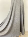 Grey long skirt – full view