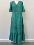 Next green lace dress – full view