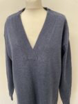Seraphine blue nursing jumper – full view