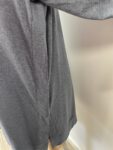 Seraphine light blue roll neck nursing top – full view