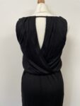 Warehouse beaded black maxi dress – full view