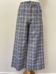Zara chequered trousers – full view