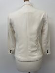 Bershka off white blazer – front