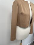 Boohoo tagged cropped jacket bolero – full view