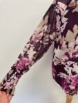 Calvin Klien plum floral blouse –