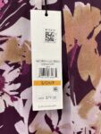 Calvin Klien plum floral blouse –