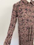 Next pink midi dress- full view