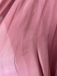 Pink chiffon beaded maxi dress – full view