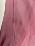 Pink chiffon beaded maxi dress – full view