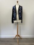 Star by Julian Macdonald black open front cardigan, size 10
