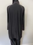 Alsharifa black burkini with attached hood – full view 2