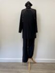 Alsharifa black burkini with attached hood – full view 2
