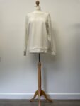French Connection white oversized jumper, size S