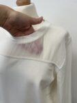 French Connecton white oversized jumper – full view