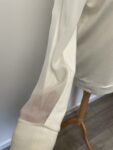 French Connecton white oversized jumper – full view