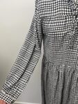Great Plains black and white chequered dress – full view