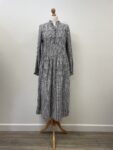 Great Plains black and white chequered midi dress