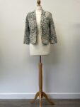 H&M green and pink pattern blazer