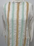 Maas white long dress broderie anglaise – full view