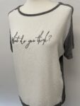Mango short sleeved statement tshirt – full view