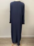 Navy blue gem abaya – full view