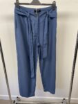Next blue wide leg trousers – Full view