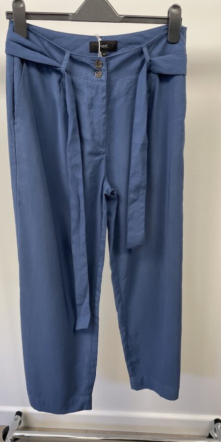 Next blue wide leg trousers, size 12 r