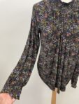 Next floral hight neck top – full view