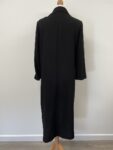 Primark long black jacket – full view