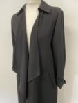 Primark long black jacket – full view