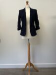 Quiz navy blazer – full view