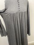 Shukr tall grey maxi dress – full view
