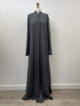 River Island orange long sleeved open front cardigan, size M
