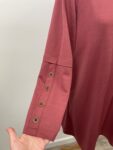 Tavin deep pink long tunic – full view