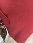 Zara red tunic with pockets – full view