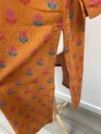 Al Karam Studio orange little flower kurta – full view
