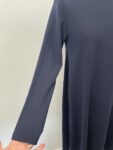 Anaya scuba fabric navy tunic – full view