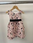 No label purple dress with purple butterflies