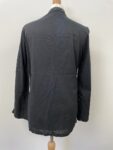 Jupi black cotton tunic – full view