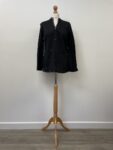 Jupi black cotton tunic, size M