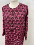 Khaadi pink and brown kurta – full view
