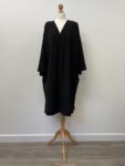 Kin by John Lewis black tunic dress – full view