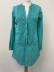 La redoute turquoise tunic shirt – full view