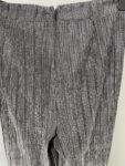 Lipsy London silver crepe trousers – full view