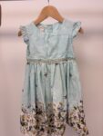 Monsoon girls dress floral mint green – 1