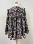 Saphire cotton blouse – full view