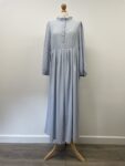 Shein light sky blue long sleeved maxi dress, fits size 10-12