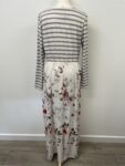 Simplee long sleeved dress with two side pockets – full view
